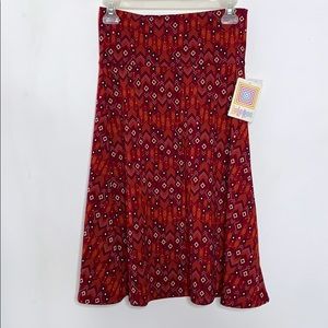 NWT-LulaRoe Tribal Arrows Skirt